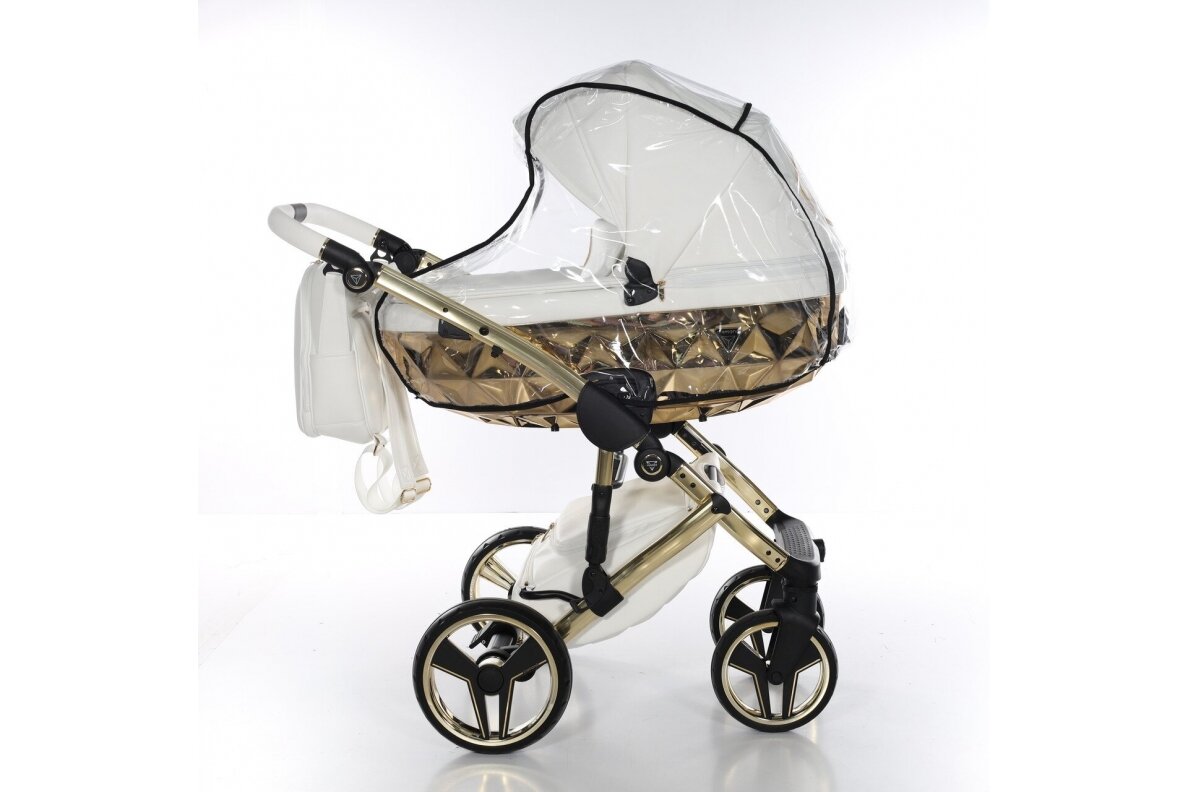 Stroller JUNAMA HAND CRAFT WHITE GOLD 3 in1 4 Stroller JUNAMA HAND CRAFT WHITE GOLD 3 in1 4