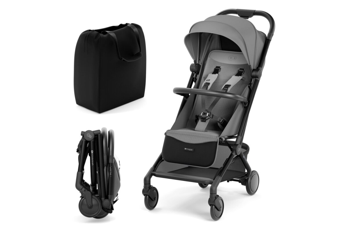 Stroller Kinderkraft PILOT 2, Grey Stroller Kinderkraft PILOT 2, Grey