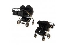 Stroller for twins and toddler JUNAMA DIAMOND S-LINE DUO 2 in 1