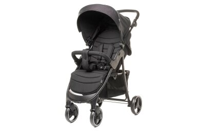 Stroller 4baby RAPID XXIV, Black Stroller 4baby RAPID XXIV, Black