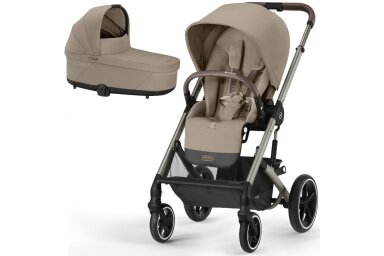 Stroller CYBEX Balios Balios S LUX ALMOND BEIGE 4in1 Stroller CYBEX Balios Balios S LUX ALMOND BEIGE 4in1