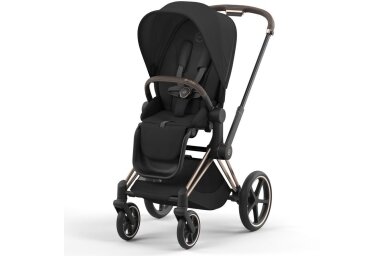 Stroller Cybex Priam V5 Sepia Black/Frame Rose Gold Stroller Cybex Priam V5 Sepia Black/Frame Rose Gold