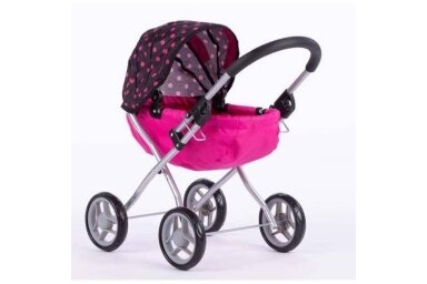 Doll stroller SUSIE Pink Dots