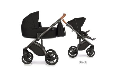 Stroller Roan BASS NEXT Next Black 2in1