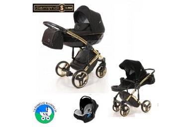 Stroller JUNAMA DIAMOND S LINE 3 in 1 Stroller JUNAMA DIAMOND S LINE 3 in 1