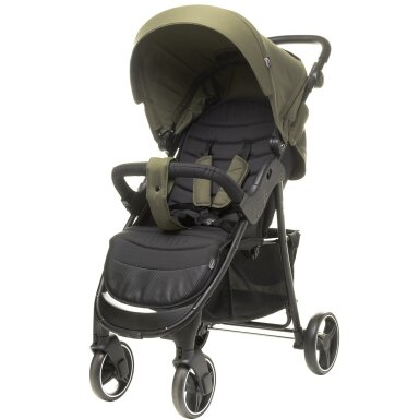 Vežimėlis 4baby RAPID XXIV Khaki Vežimėlis 4baby RAPID XXIV Khaki