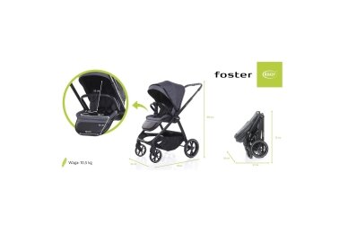 Pushair 4baby FOSTER Graphite 14 Pushair 4baby FOSTER Graphite 14