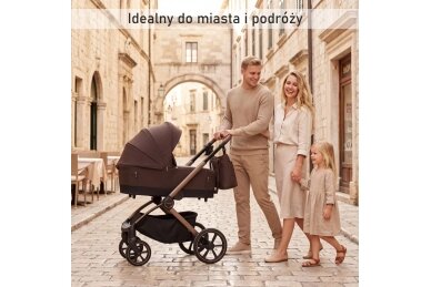 Stroller Adamex Adamex COMO Chocolate Fango 2in1 13 Stroller Adamex Adamex COMO Chocolate Fango 2in1 13