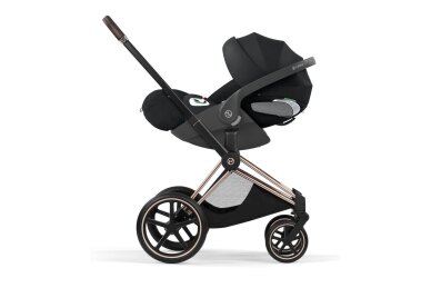 Stroller CYBEX Priam Style Fold Cot Sepia Black/Frame Rose Gold 3in1 15 Stroller CYBEX Priam Style Fold Cot Sepia Black/Frame Rose Gold 3in1 15