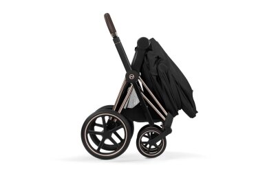 Stroller CYBEX Priam Style Fold Cot Sepia Black/Frame Rose Gold 3in1 4 Stroller CYBEX Priam Style Fold Cot Sepia Black/Frame Rose Gold 3in1 4