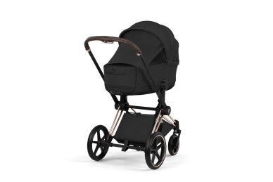 Stroller CYBEX Priam Style Fold Cot Sepia Black/Frame Rose Gold 3in1 1 Stroller CYBEX Priam Style Fold Cot Sepia Black/Frame Rose Gold 3in1 1