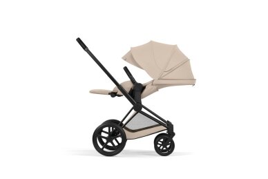 Stroller CYBEX  Priam Style Fold Cot Cozy Beige/Frame Rose Gold 2in1 10