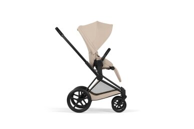 Stroller CYBEX Priam Style Fold Cot Cozy Beige/Frame Rose Gold 2in1 8 Stroller CYBEX Priam Style Fold Cot Cozy Beige/Frame Rose Gold 2in1 8