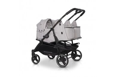 Twin pushchair Euro-Cart  DOBLO Iron 8
