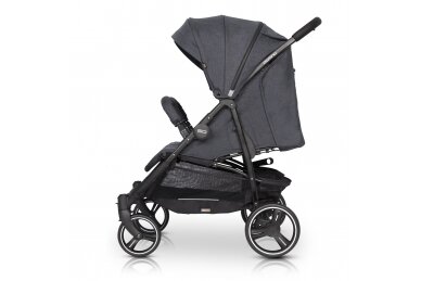 Twin pushchair Euro-Cart DOBLO Iron 1 Twin pushchair Euro-Cart DOBLO Iron 1