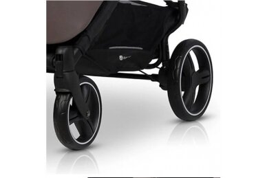 Twin pushchair Euro-Cart DOBLO Taupe 2 Twin pushchair Euro-Cart DOBLO Taupe 2
