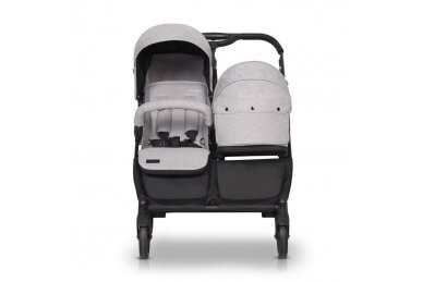 Twin pushchair Euro-Cart  DOBLO Taupe 5