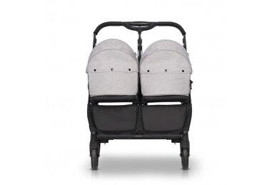 Twin pushchair Euro-Cart  DOBLO Taupe 6