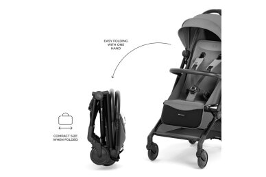 Stroller Kinderkraft PILOT 2, Grey 10 Stroller Kinderkraft PILOT 2, Grey 10