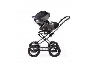 Stroller Nord Comfort Plus Chassis 2in1, Forest Gray 9