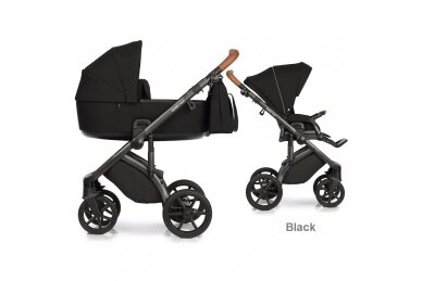 Stroller Roan BASS NEXT Next Black 2in1 Stroller Roan BASS NEXT Next Black 2in1