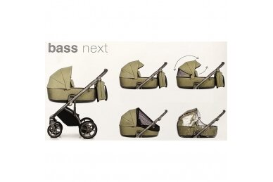 Stroller Roan BASS NEXT Sand Shade 2in1 4 Stroller Roan BASS NEXT Sand Shade 2in1 4