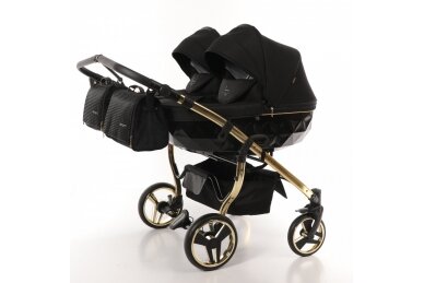 Stroller for twins and toddler JUNAMA DIAMOND S-LINE DUO 2 in 1 1