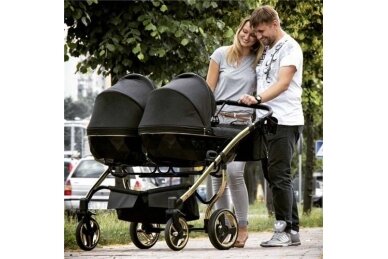 Stroller for twins and toddler JUNAMA DIAMOND S-LINE DUO 2 in 1 7