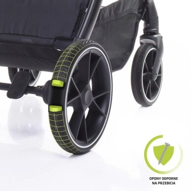 Vežimėlis 4baby FOSTER Mokka 11