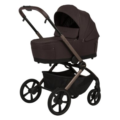 Vežimėlis Adamex COMO CHOCOLATE BROWN 2in1 Vežimėlis Adamex COMO CHOCOLATE BROWN 2in1