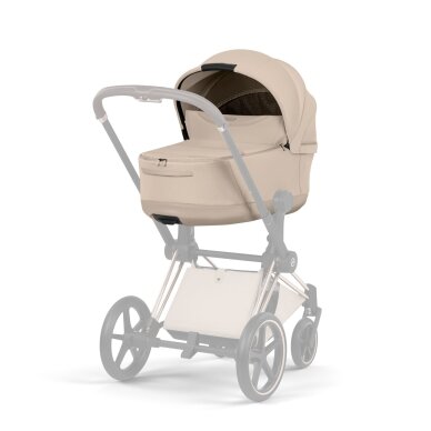 Коляска CYBEX Priam Style Fold Cot Cozy Beige/Frame Matt Black 2in1 2 Коляска CYBEX Priam Style Fold Cot Cozy Beige/Frame Matt Black 2in1 2