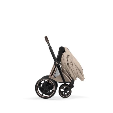 Коляска CYBEX Priam Style Fold Cot Cozy Beige/Frame Matt Black 2in1 7 Коляска CYBEX Priam Style Fold Cot Cozy Beige/Frame Matt Black 2in1 7