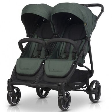 Коляскa для двойни Euro-Cart  DOBLO Jungle