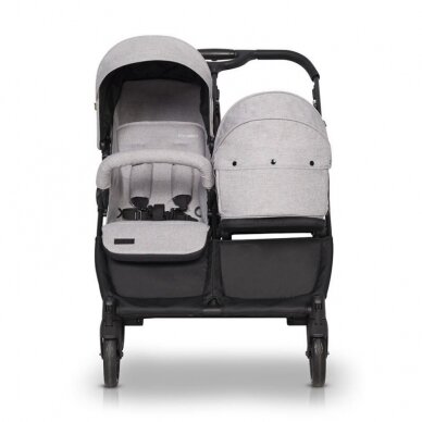 Коляскa для двойни Euro-Cart  DOBLO Jungle 4
