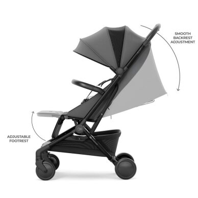 Коляска Kinderkraft PILOT 2, Grey 6 Коляска Kinderkraft PILOT 2, Grey 6