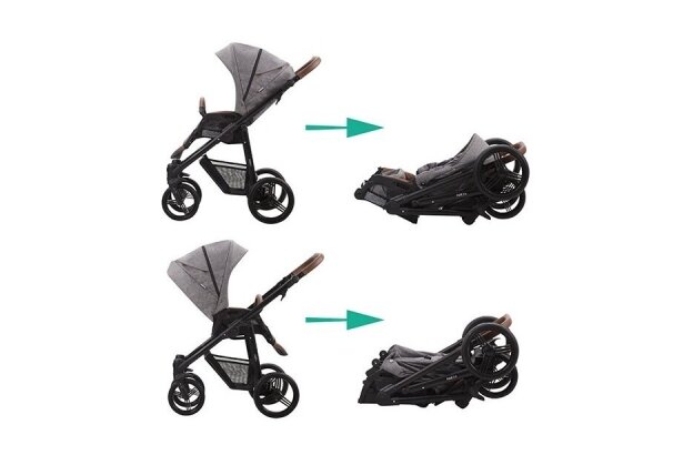 Stroller Bebetto NICO ESTILO Golden, 2in1 9 Stroller Bebetto NICO ESTILO Golden, 2in1 9
