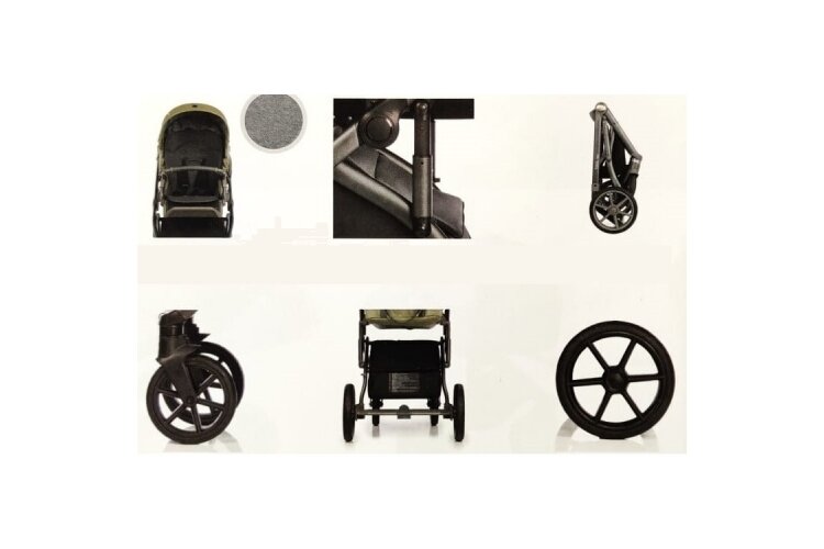 Stroller Roan BASS NEXT Next Ivory 2in1 7