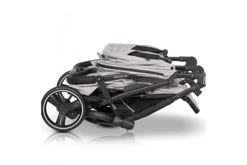 Twin pushchair Euro-Cart DOBLO Taupe 8 Twin pushchair Euro-Cart DOBLO Taupe 8