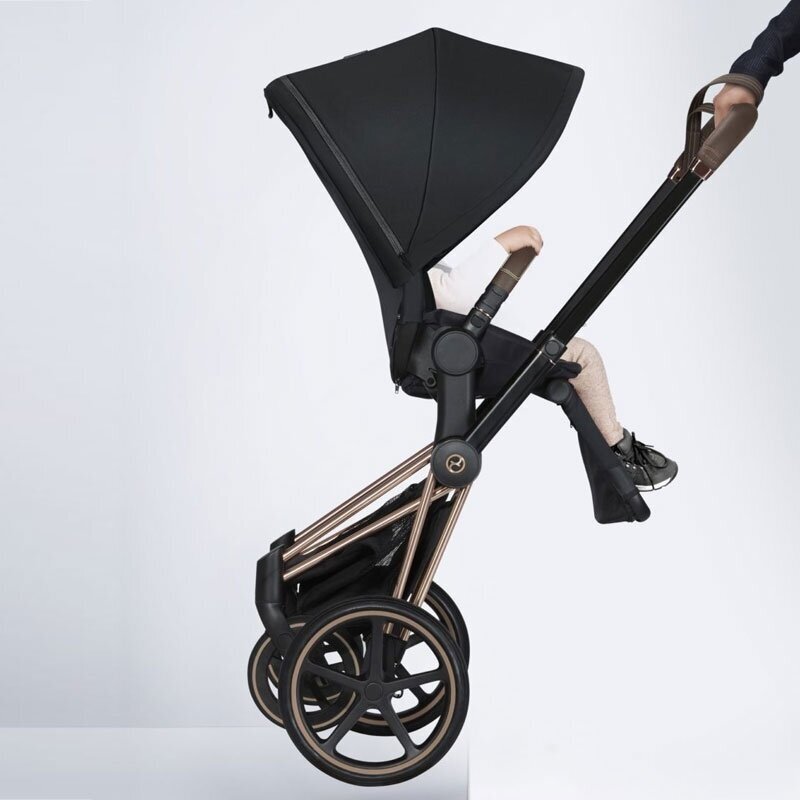 Коляска CYBEX  Priam Style Fold Cot Cozy Beige/Frame Matt Black 2in1 15