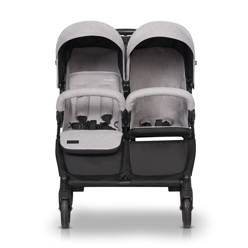 Коляскa для двойни Euro-Cart  DOBLO Jungle 3