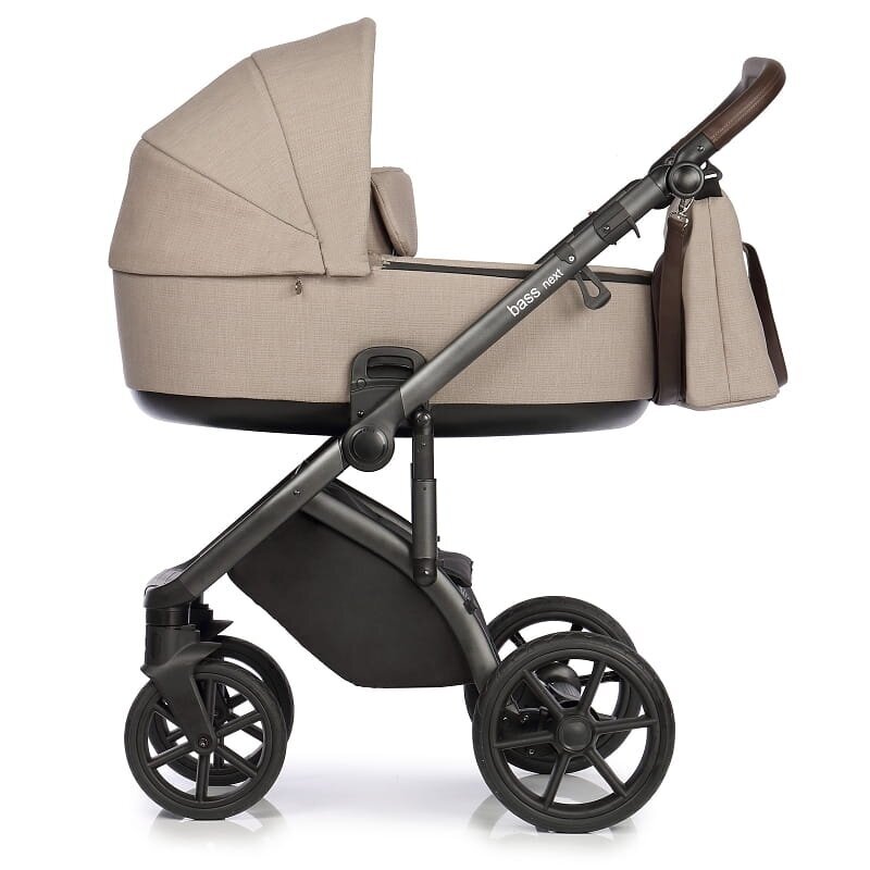 Vežimėlis Roan BASS NEXT Beige 2in1 1 Vežimėlis Roan BASS NEXT Beige 2in1 1