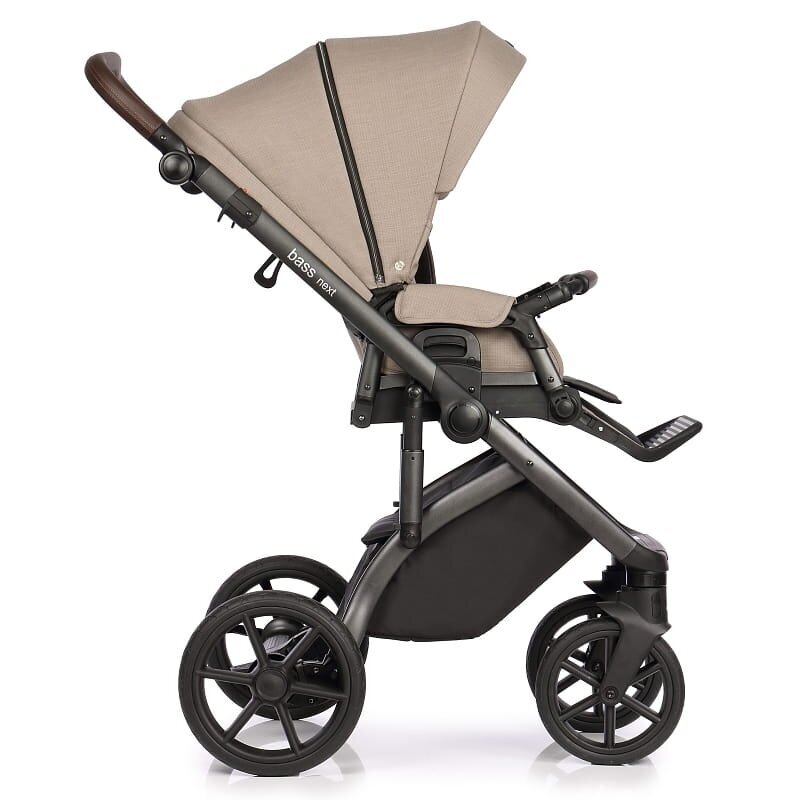 Vežimėlis Roan BASS NEXT Beige 2in1 2 Vežimėlis Roan BASS NEXT Beige 2in1 2