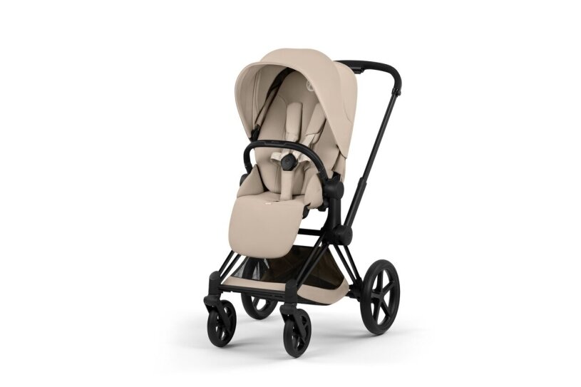 Stroller CYBEX Priam Style Fold Cot Cozy Beige/Frame Rose Gold 2in1 4 Stroller CYBEX Priam Style Fold Cot Cozy Beige/Frame Rose Gold 2in1 4