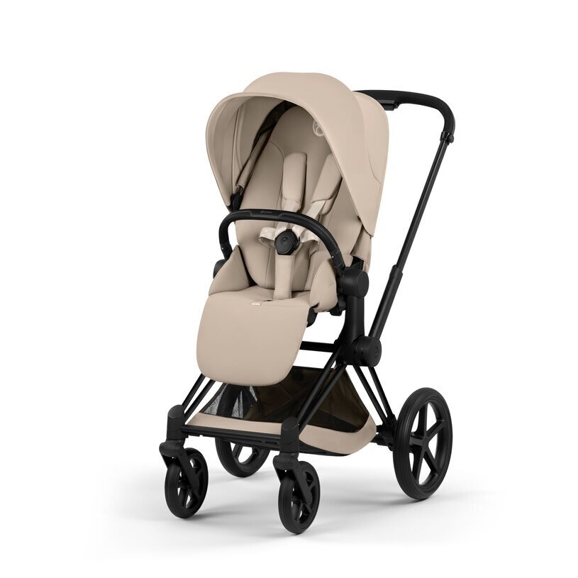 Коляска CYBEX  Priam Style Fold Cot Cozy Beige/Frame Matt Black 2in1 9