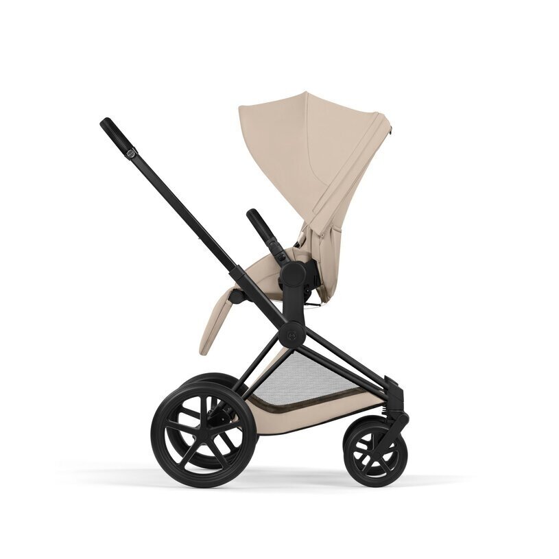 Коляска CYBEX  Priam Style Fold Cot Cozy Beige/Frame Matt Black 2in1 11