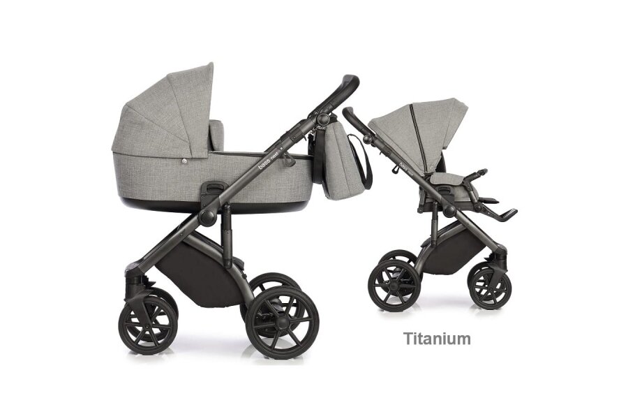 Stroller Roan BASS NEXT Titanium 2in1 Stroller Roan BASS NEXT Titanium 2in1