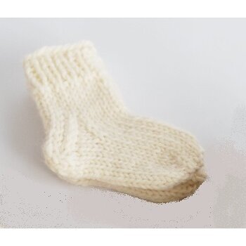 Vilnonės kojinės naujagimiui 1