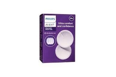 Breast Pads AVENT SCF254/24, 24 pcs Breast Pads AVENT SCF254/24, 24 pcs