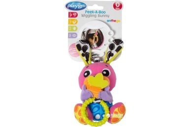 Stroller Toy-pendant with vibration PlayGro WIGGLING BUNNY