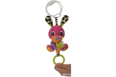 Stroller Toy-pendant with vibration PlayGro WIGGLING BUNNY 1